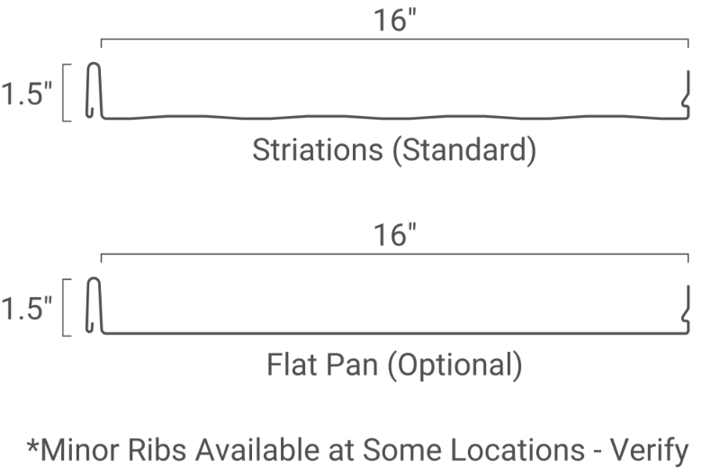 Snap-Lock 150 - Residential 1.5 Standing Seam - Best Buy Metals